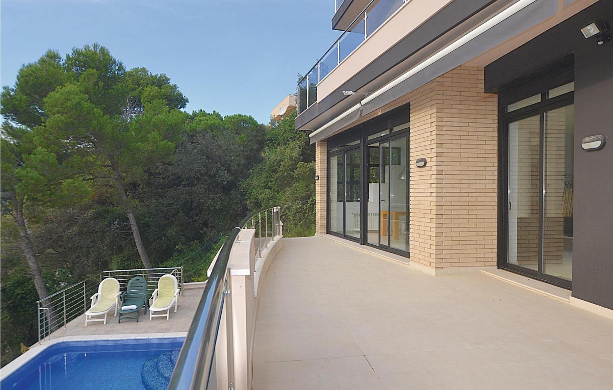 Nice Home In Santa Susanna With House Sea View Kültér fotó